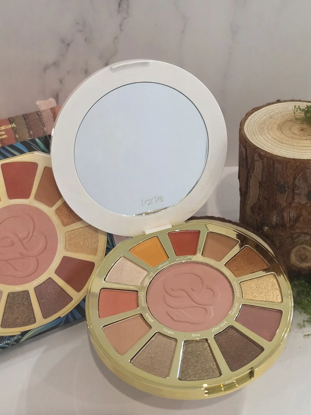 Tarte - Rainforest of the Sea Warm Eyeshadow & Blush Palette - Gold/Bronze/Rose